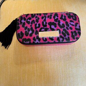 Marc Jacobs Snapshot Bag Pink Leopard Print Case Glitter